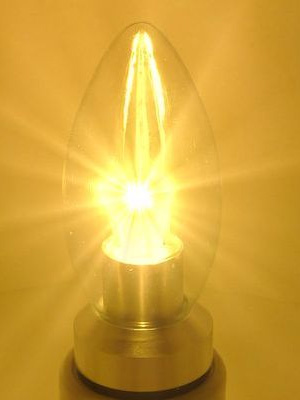 きらめきのLEDシャンデリア電球 E12、E14、E17、E26、B22