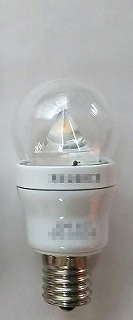 中堅照明メーカーE社ミニクリプトンタイプＬＥＤ小型電球