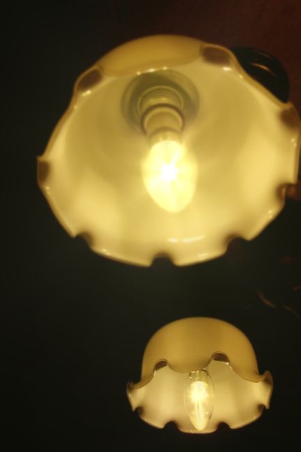 LEDシャンデリア球の装着事例①