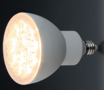 調光対応の光波製高性能LEDスポットライトです。電球色タイプLDR6L-M-E11/D